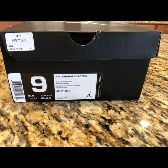 🔴🔴SOLD🔴🔴Nike Air Jordan’s Retro 13 Size 9 - Picture 7 of 8